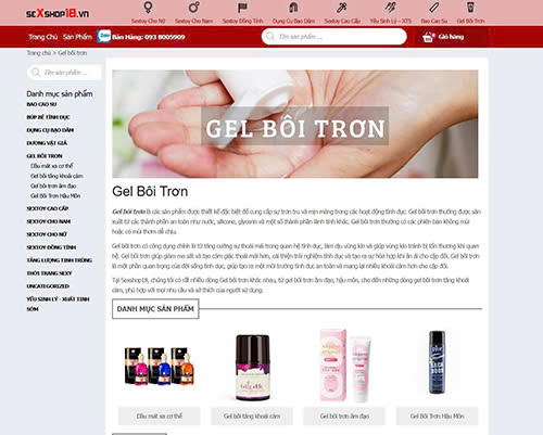 Top 5 Website đồ chơi người lớn được yêu thích nhất là Sexshop18